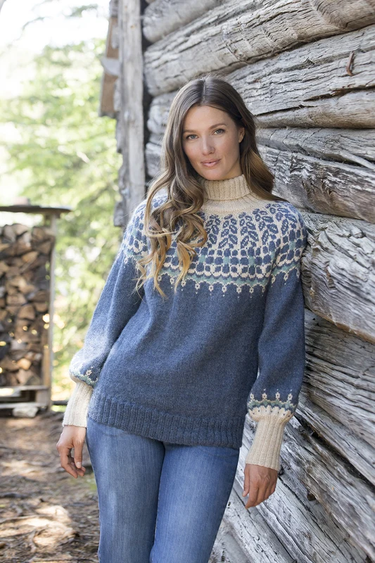 DG418-06 Isrose Genser Denim