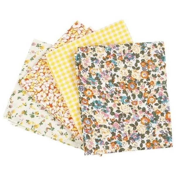 Tessuto patchwork, 100g Giallo
