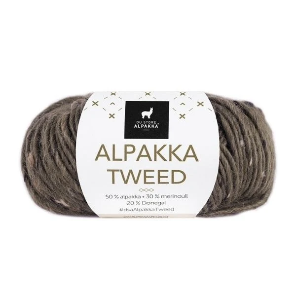 Du Store Alpakka Tweed 112 Marrone