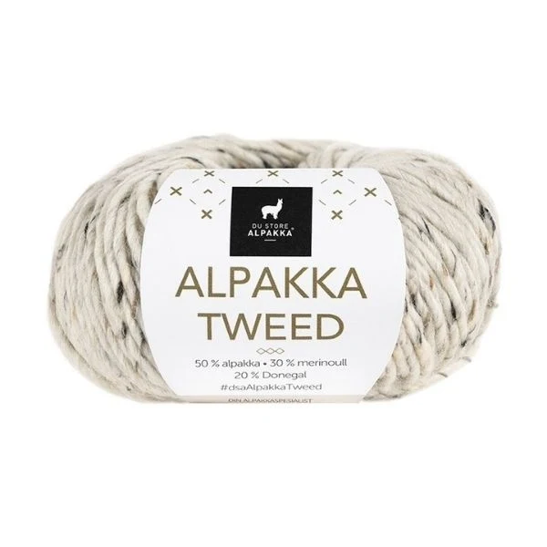 Du Store Alpakka Tweed 113 Naturale