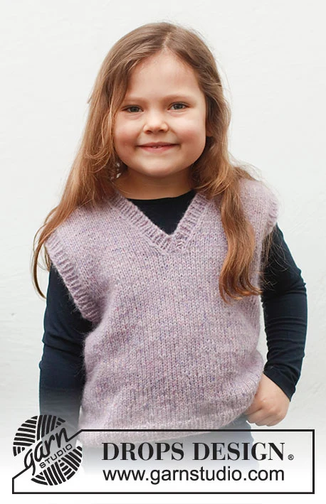 38-23 Lavender Smiles by DROPS Design