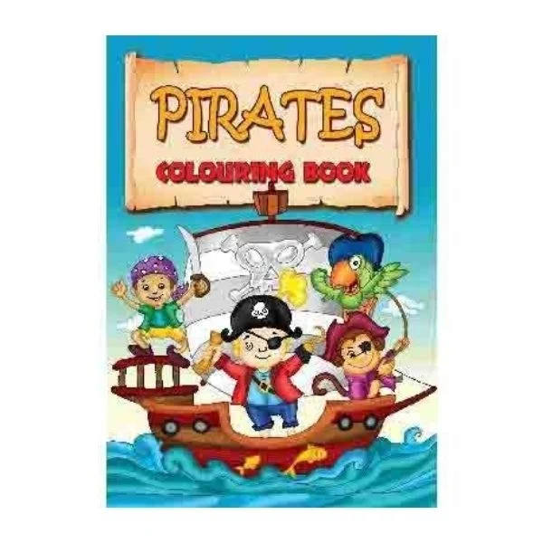 Malebog A4 Pirate 2, 16 sider