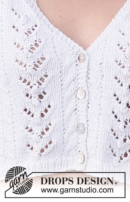 221-18 Doves Bay Vest by DROPS Design
