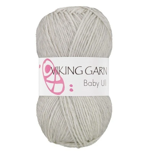 Viking Baby Ull 312 Grigio perla
