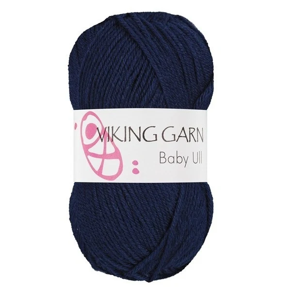 Viking Baby Ull 326 Blu navy