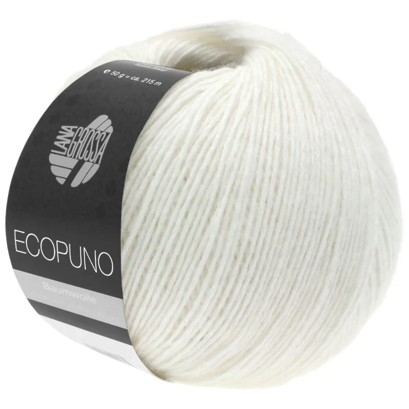 Lana Grossa Ecopuno 26 Bianco