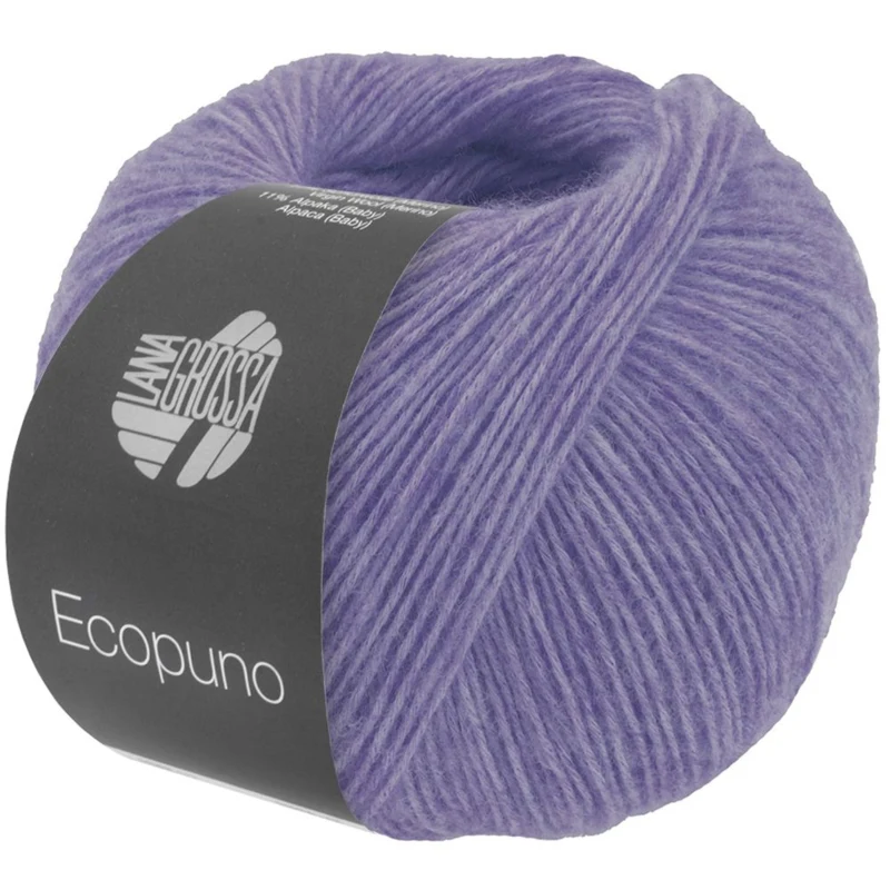 Lana Grossa Ecopuno 214 Blu lilla