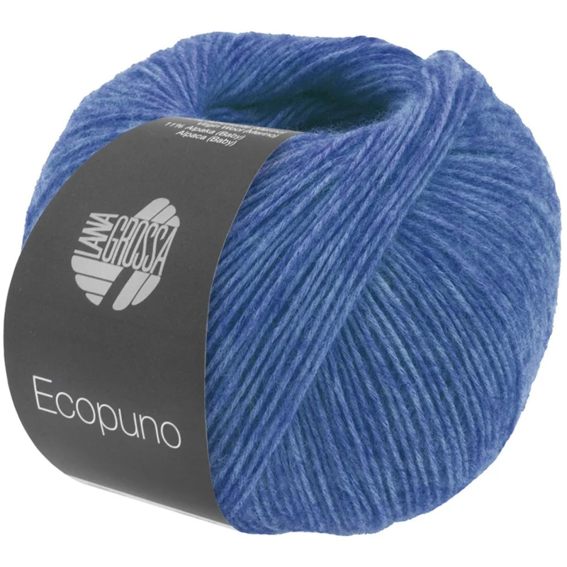 Lana Grossa Ecopuno 213 Blu genziana