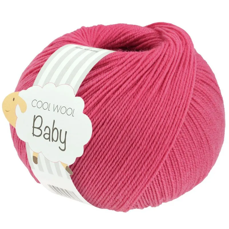 Lana Grossa Cool Wool Baby 341 Lampone