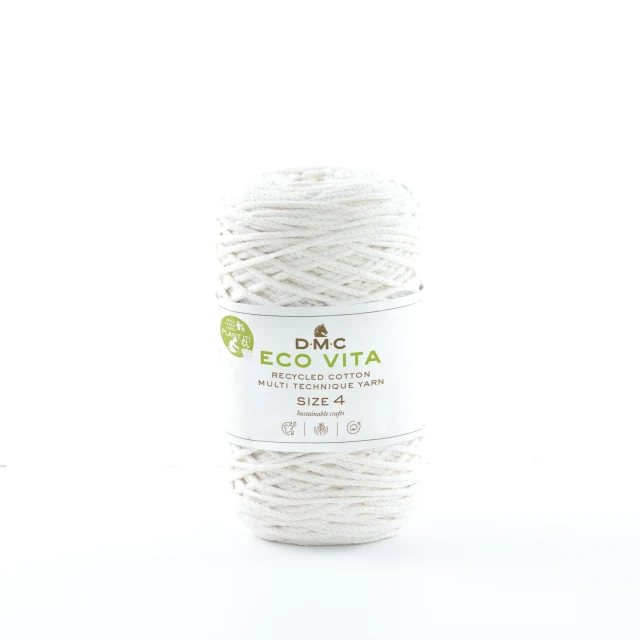 DMC Eco Vita 4 Filato Unicolor 01 Créme