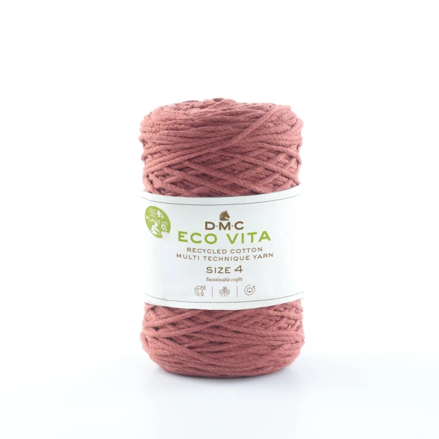 DMC Eco Vita 4 Filato Unicolor 105 Rust