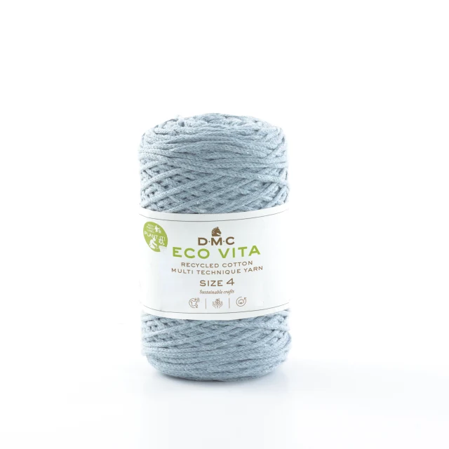 DMC Eco Vita 4 Filato Unicolor 07 Light denim blue