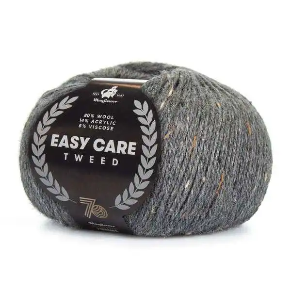 Mayflower Easy Care Tweed 454 Grigio antracite