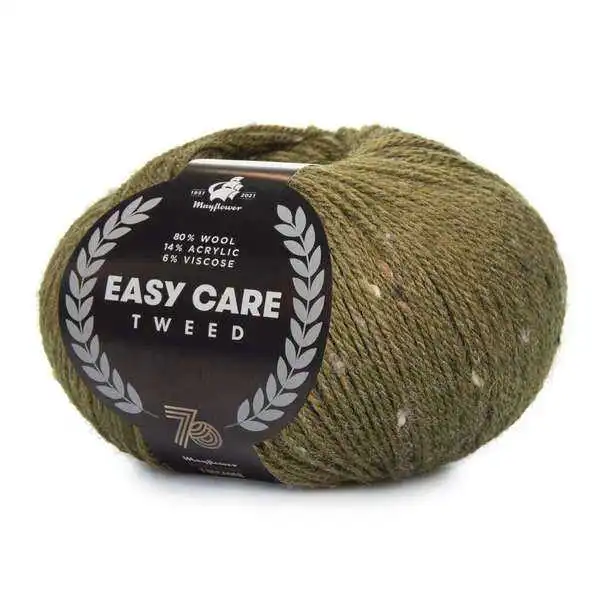 Mayflower Easy Care Tweed 491 Olive scure