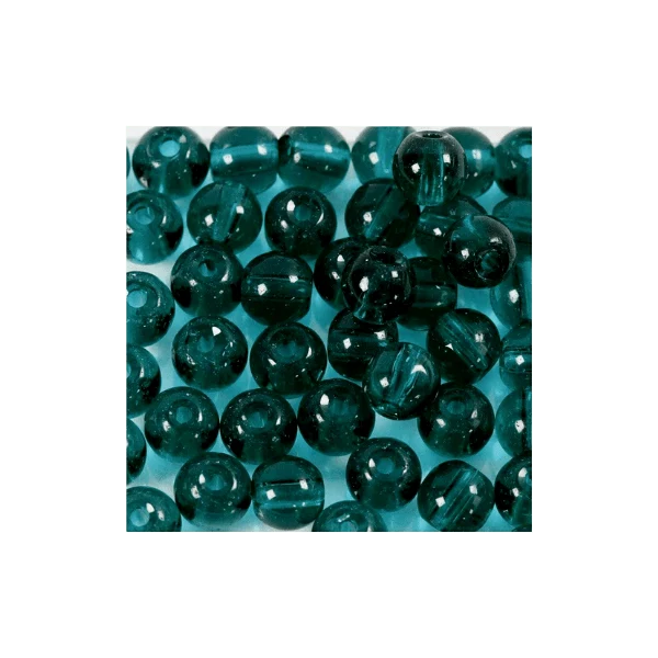 Perle di vetro 4mm, 45 pz