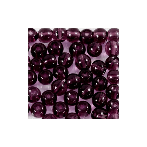 Perle di vetro 4mm, 45 pz