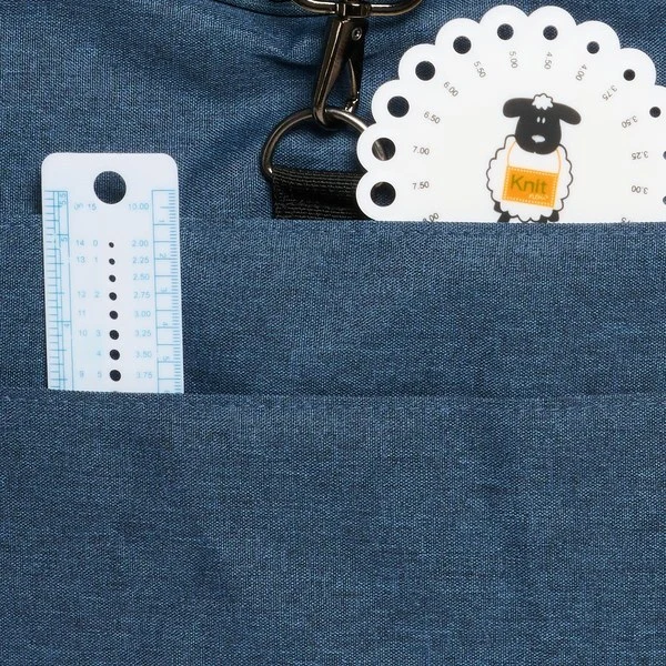 Sacco filato grande, denim