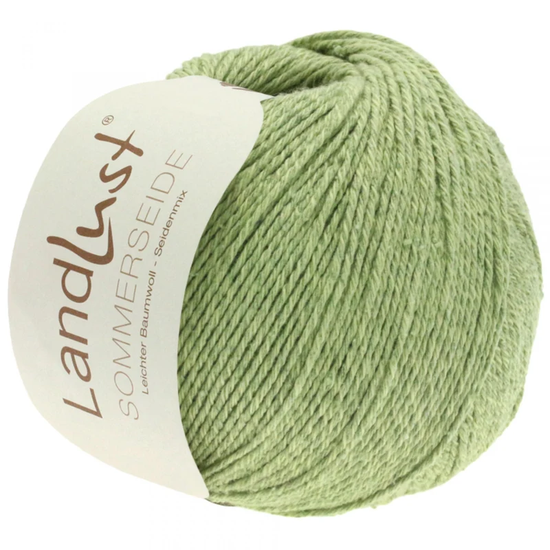 Lana Grossa Landlust Sommerseide 03 Verde delicato