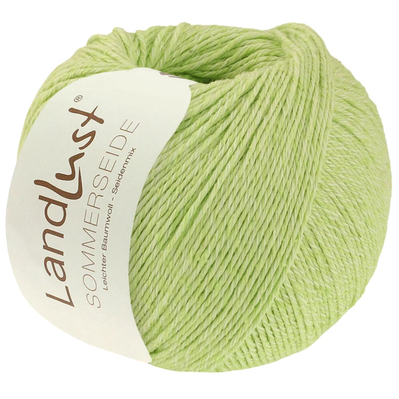 Lana Grossa Landlust Sommerseide 61 Verde primavera