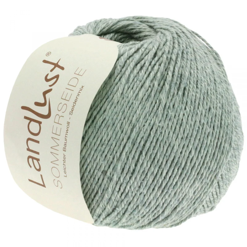 Lana Grossa Landlust Sommerseide 05 Grigio-verde