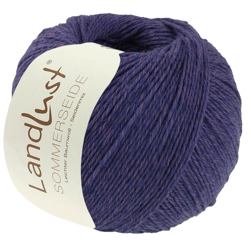 Lana Grossa Landlust Sommerseide 64 Blu violetto