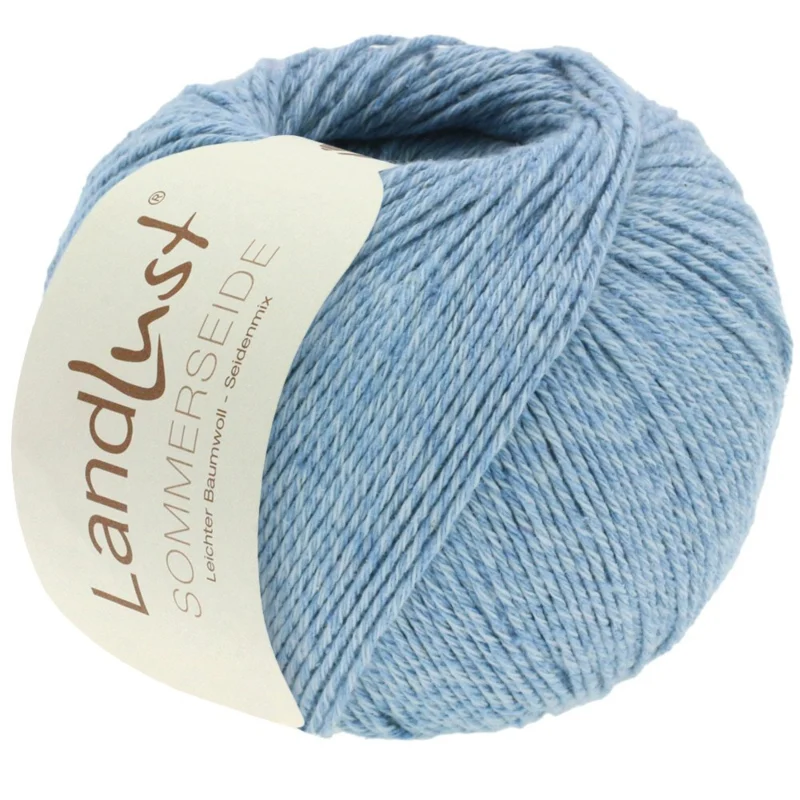 Lana Grossa Landlust Sommerseide 42 Blu fumo