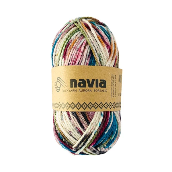 Navia Sock Yarn 521 Verde screziato