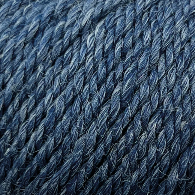 Onion No.6 Organic Wool+Nettles 602 Jeans blu