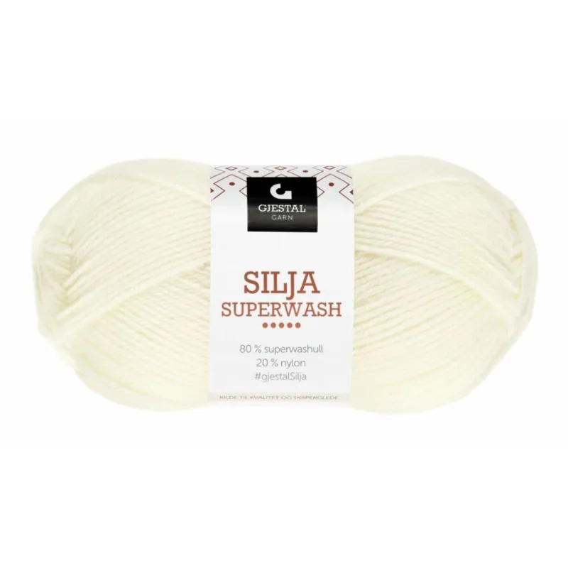 Gjestal Silja Superwash 300 Naturale