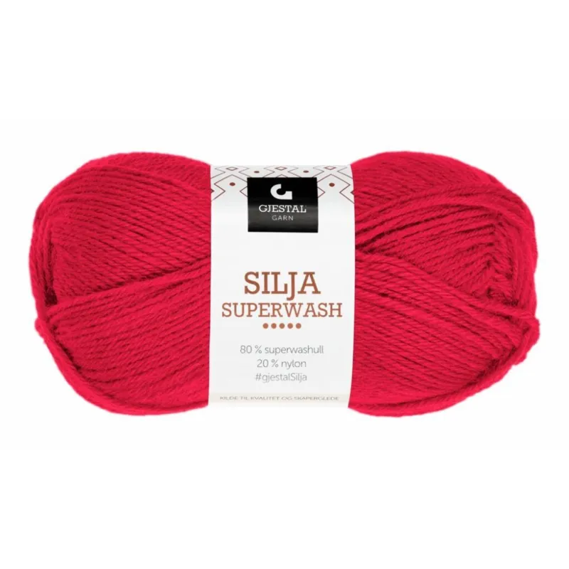 Gjestal Silja Superwash 304 Rosso