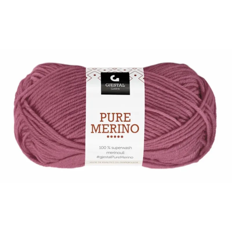Gjestal Pure Merino 120 Rosa scuro