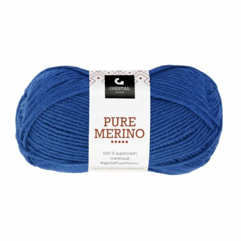Gjestal Pure Merino 130 Blu reale