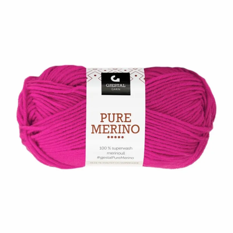 Gjestal Pure Merino 132 Rosa