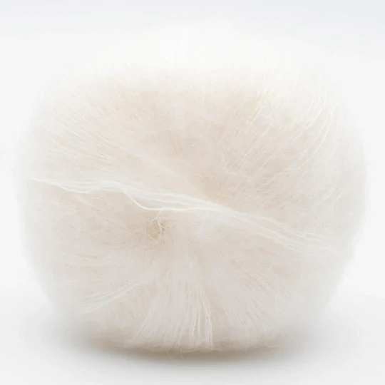 Kremke Soul Wool Silky Kid 06-001 Bianco neve