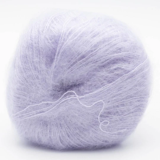 Kremke Soul Wool Silky Kid 14-4110 Viola pallido/blu