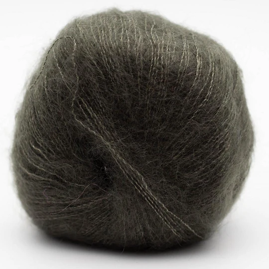 Kremke Soul Wool Silky Kid 16-665 Verde caccia