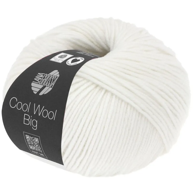 Lana Grossa Cool Wool Big 615 Bianco