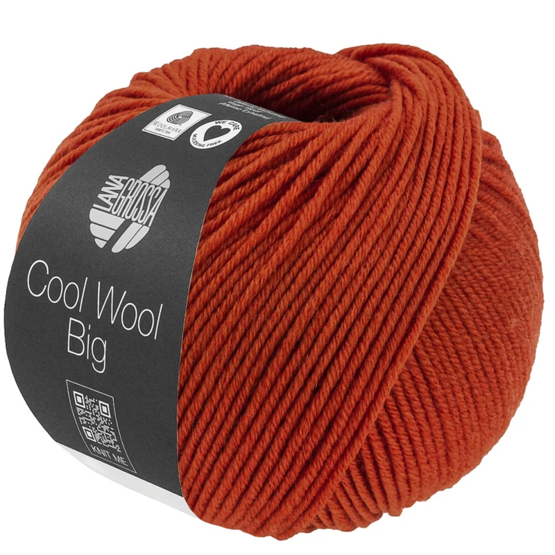 Lana Grossa Cool Wool Big 1042 Marrone cannella
