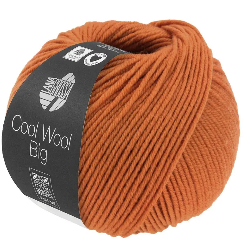 Lana Grossa Cool Wool Big 1036 Marrone aranciato