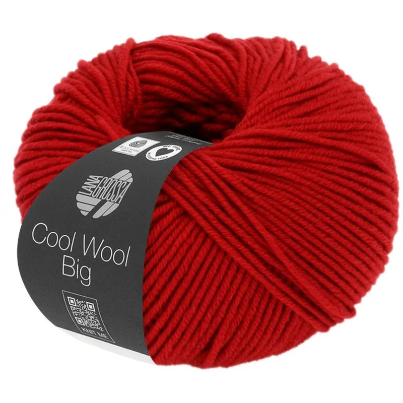 Lana Grossa Cool Wool Big 924 Rosso scuro