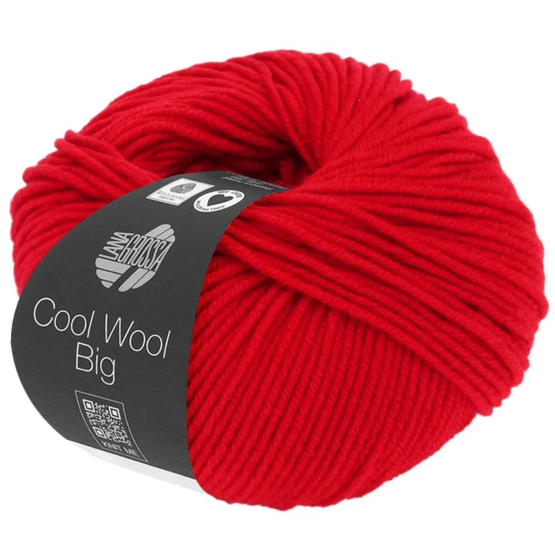 Lana Grossa Cool Wool Big 923 Rosso riflettente