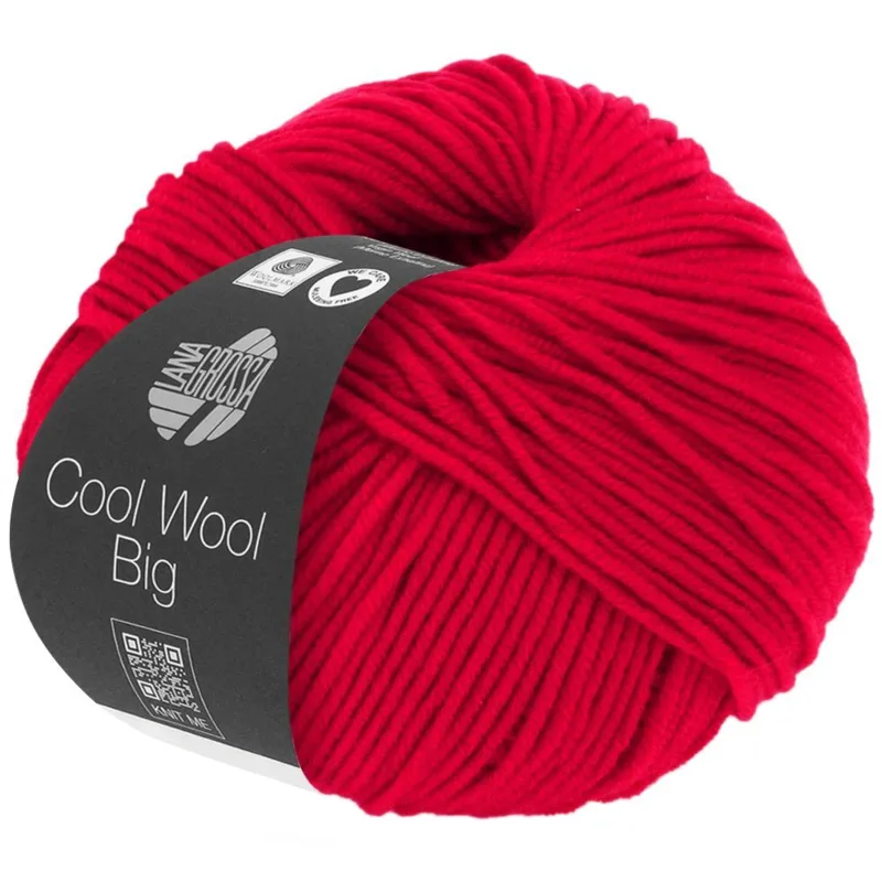 Lana Grossa Cool Wool Big 648 Rosso carminio