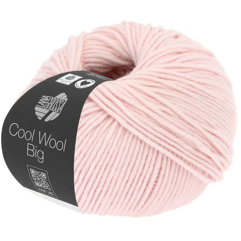 Lana Grossa Cool Wool Big 605 Rosa pallido
