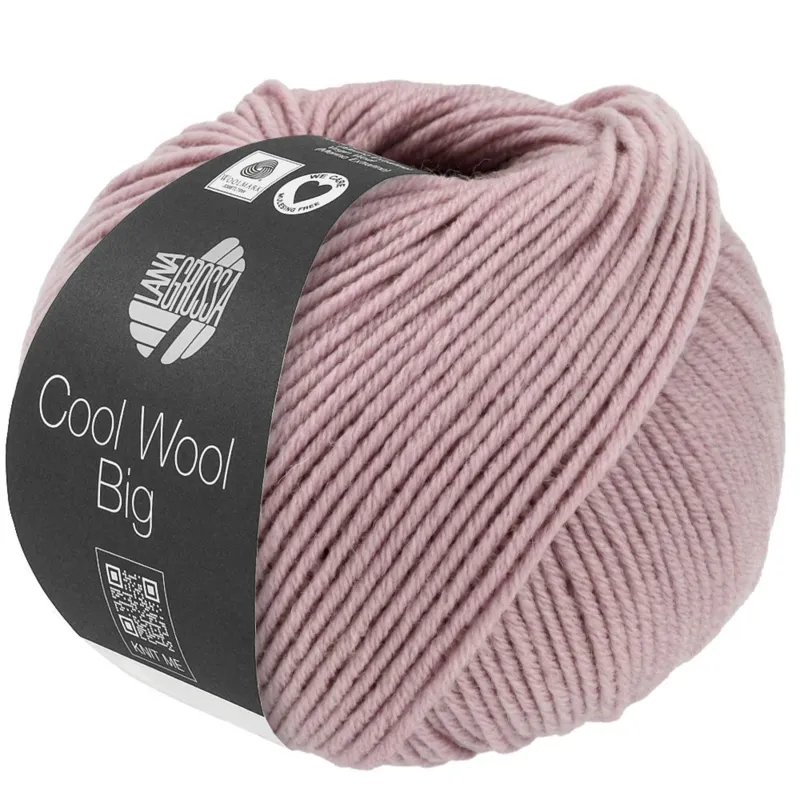 Lana Grossa Cool Wool Big 1033 Rosa grigiastro