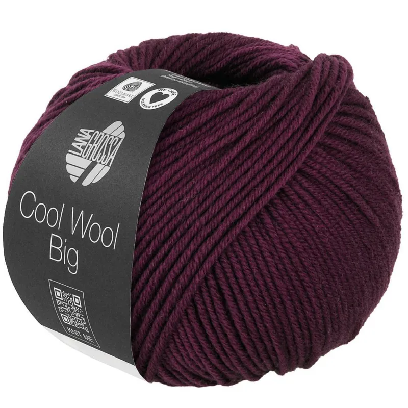 Lana Grossa Cool Wool Big 1035 Bordeaux scuro
