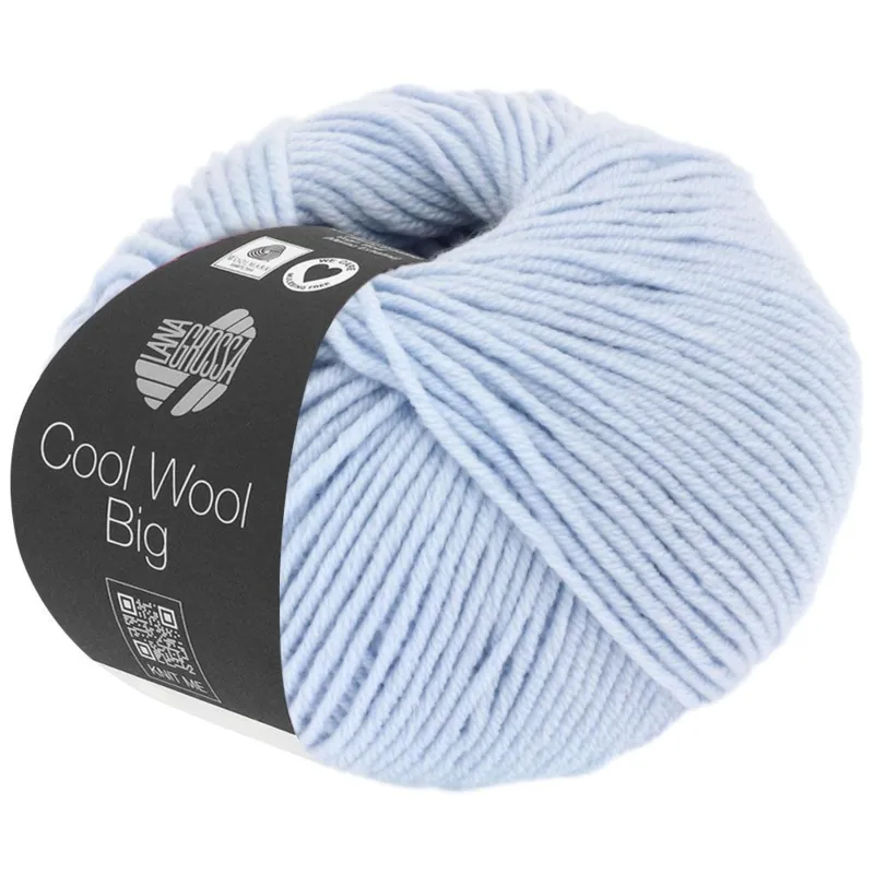 Lana Grossa Cool Wool Big 604 Azzurro chiaro