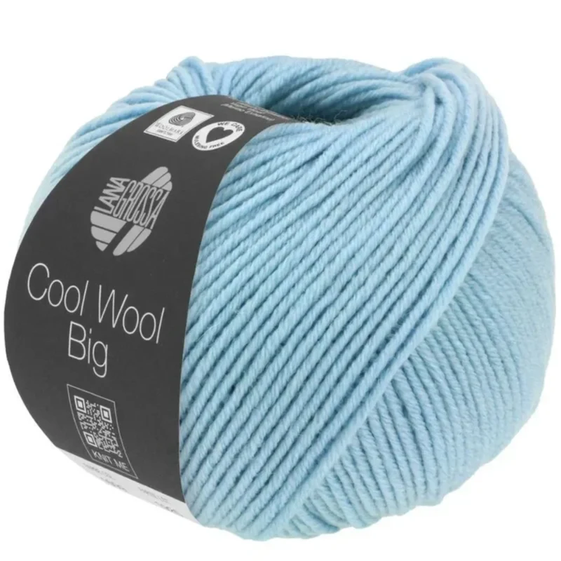 Lana Grossa Cool Wool Big 1620 Azzurro melange