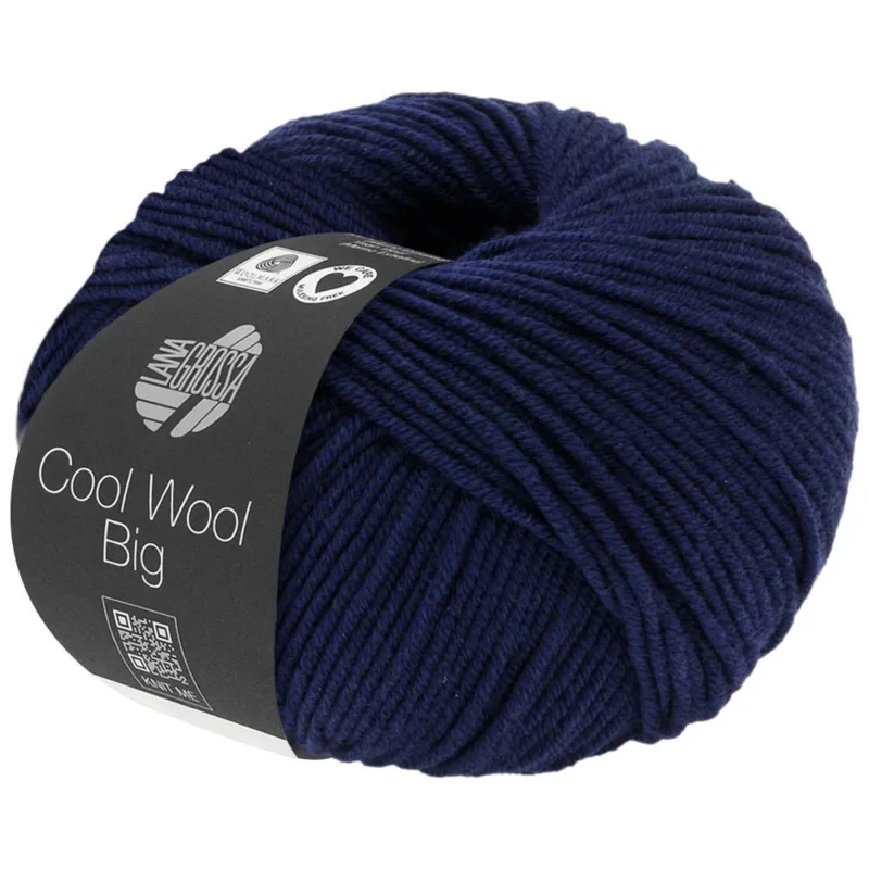 Lana Grossa Cool Wool Big 630 Blu notte