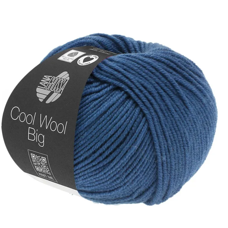 Lana Grossa Cool Wool Big 968 Blu colomba