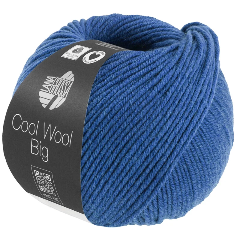 Lana Grossa Cool Wool Big 1703 Blu melange